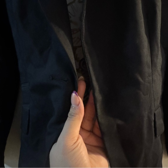 Chico's Black and Cream Polka Dot Top - Picture 4 of 5